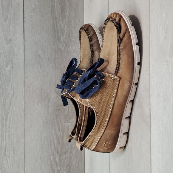 Bed Stu Mens Leather Loafer Slip on moc shoes sneakers sz 11 - Picture 2 of 13